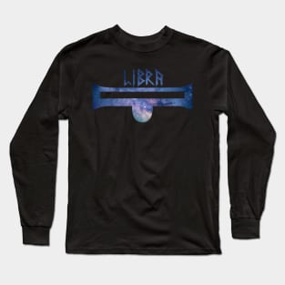 Libra Galaxy Long Sleeve T-Shirt